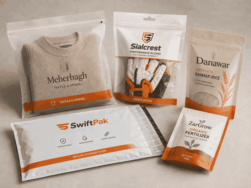 Built for Pakistan's Industry Belt - Flexible Packaging Flat Lay